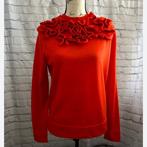 COS wool Ruffle Sweater size M - Picture 2 of 5